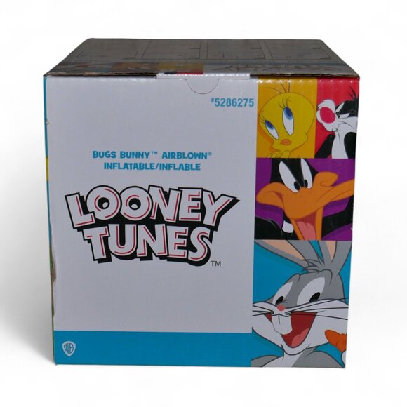 6 ft Bugs Bunny Looney Tunes LED Light Up Christmas Inflatable Space Jam NEW! - Picture 7 of 9
